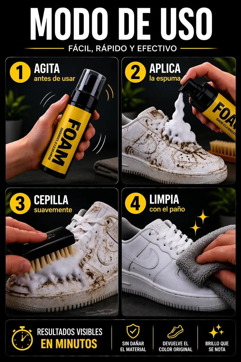 CleanForce X™ - Kit De Limpieza Zapatillas