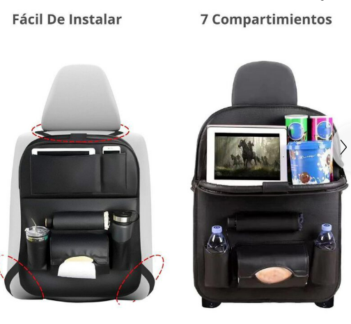 OrgaTech™ ORGANIZADOR DE AUTO PARA ASIENTO