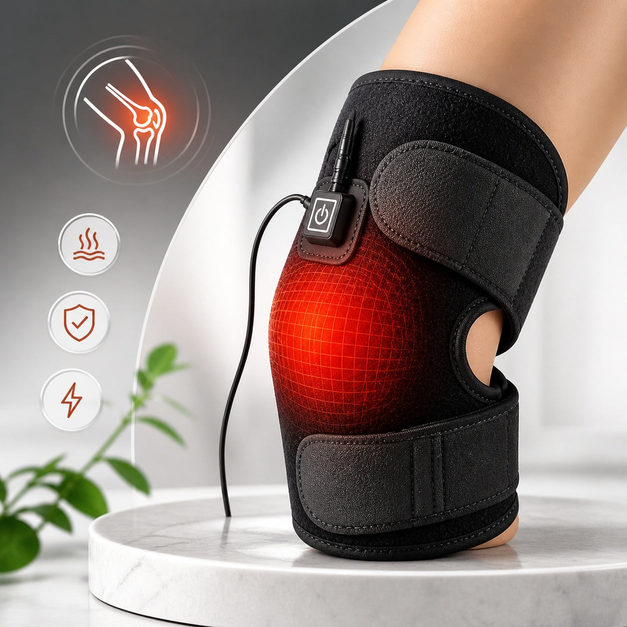 ThermaKnee™ - Rodillera térmica- terapia de calor