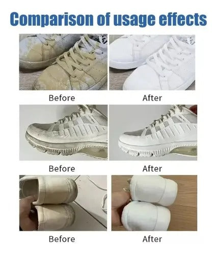 WhiteSync™ - Pack 3 Crema Limpiadora Para Zapatos