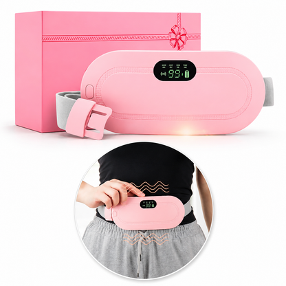 AuraHeat™ - Cinturon Dolor Menstrual Termico Masajes