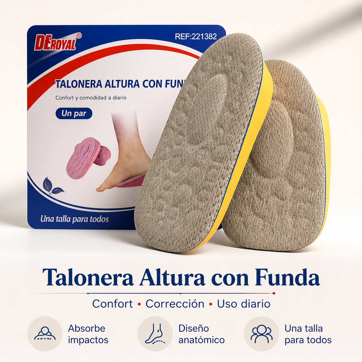 Elevatek™ - TALONERA ALTURA CON FUNDA