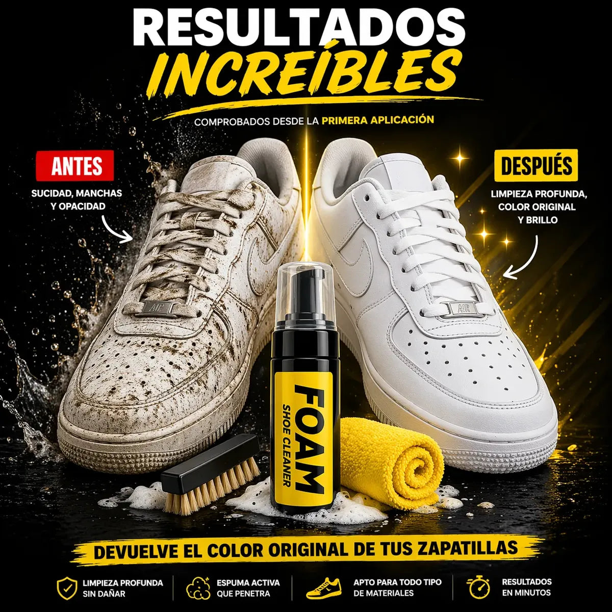 CleanForce X™ - Kit De Limpieza Zapatillas