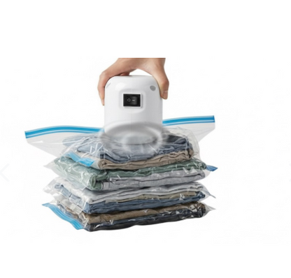 CompressIQ™ - Bomba para comprimir al vacío + 5 bolsas de regalo