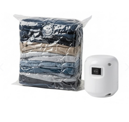 CompressIQ™ - Bomba para comprimir al vacío + 5 bolsas de regalo