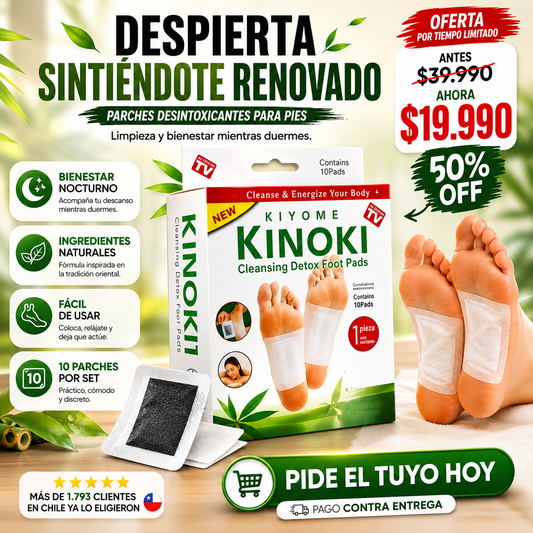DetoxiFlux™ - parche desintoxicante 30 uni.