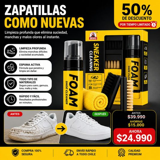 CleanForce X™ - Kit De Limpieza Zapatillas