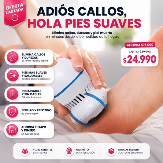 NanoSmooth™ - Recupera la suavidad de tus pies
