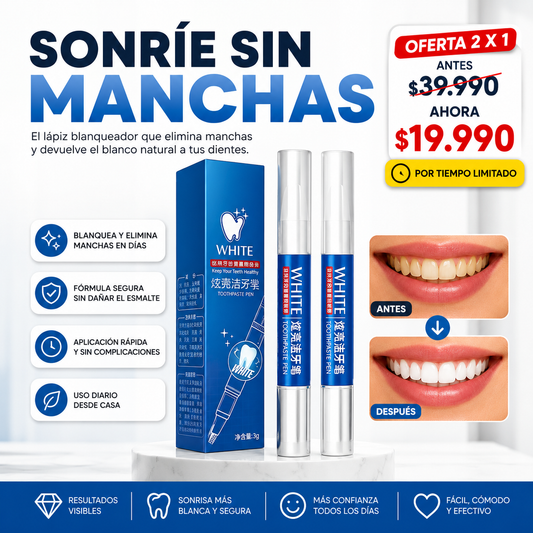 NanoWhite™ - Oferta 2 x 1  Sonríe con más confianza
