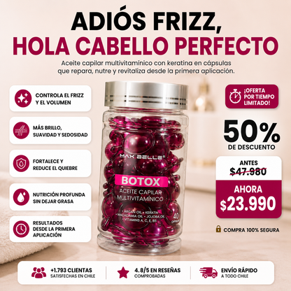 Aceite Capilar Multivitamínico Botox
