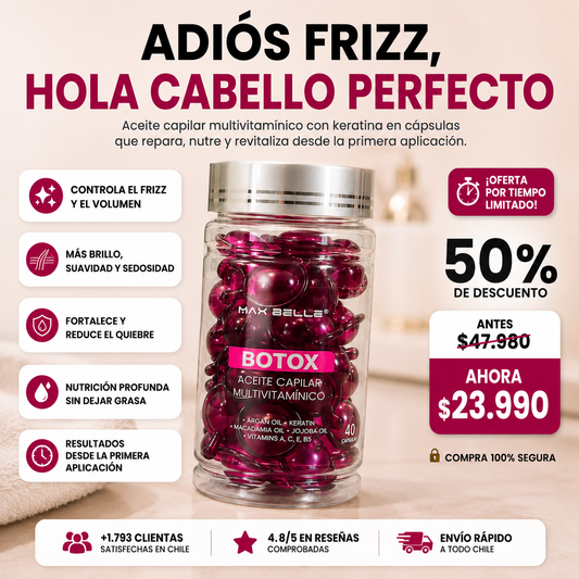 Aceite Capilar Multivitamínico Botox