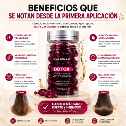 Aceite Capilar Multivitamínico Botox