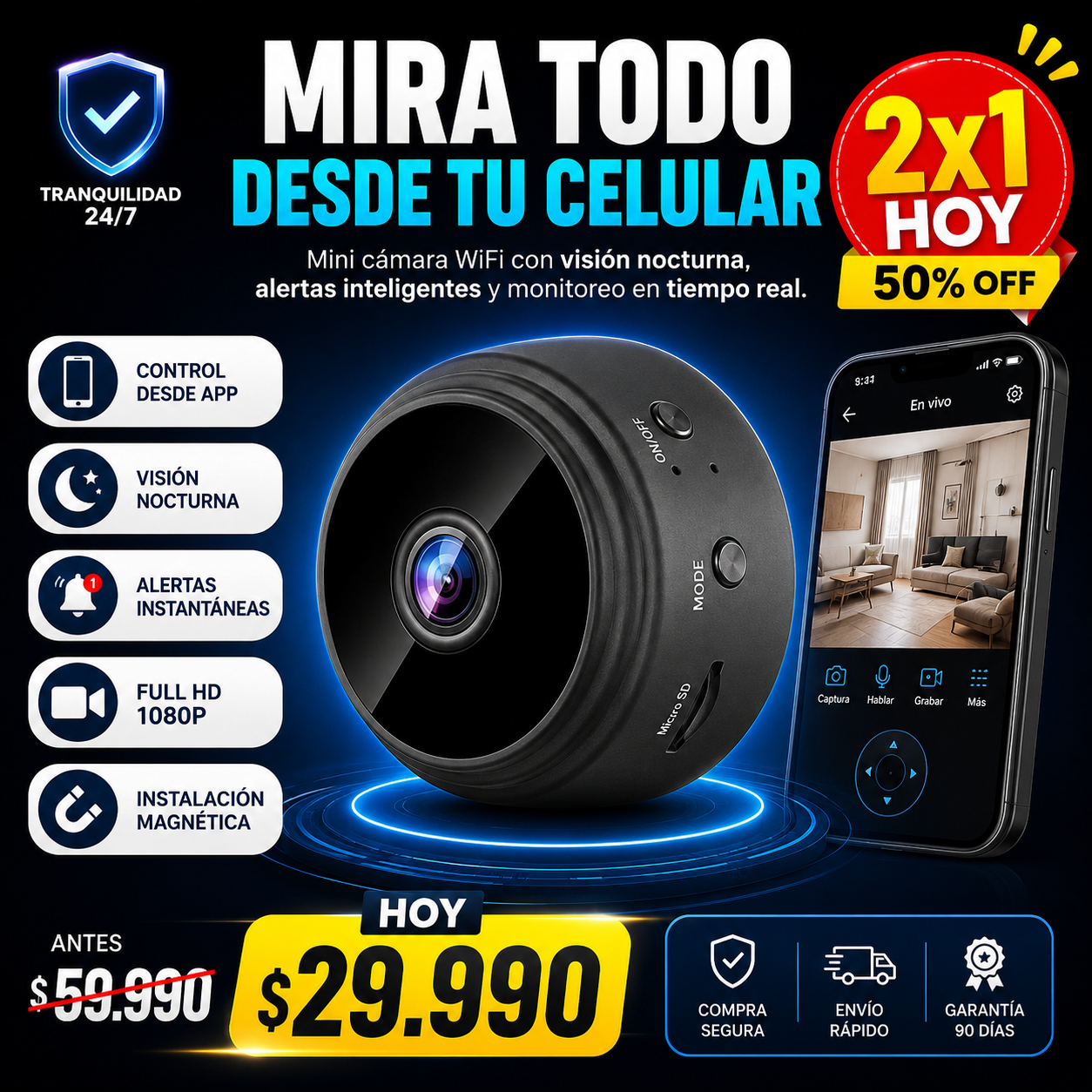 ViziCore™ MiniCam A9 2x1