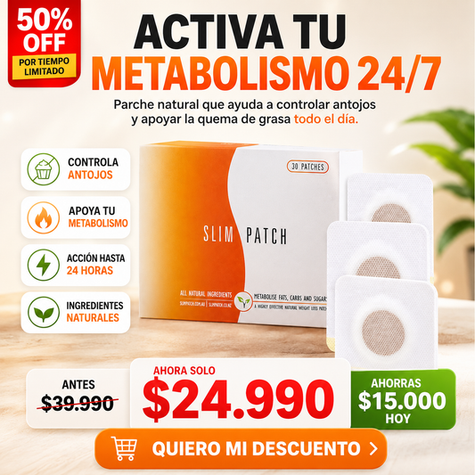 MetaBurn-X™ - PARCHE ADELGAZANTE 30 UNIDADES