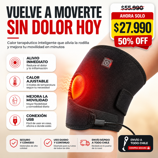 ThermaKnee™ - Rodillera térmica- terapia de calor