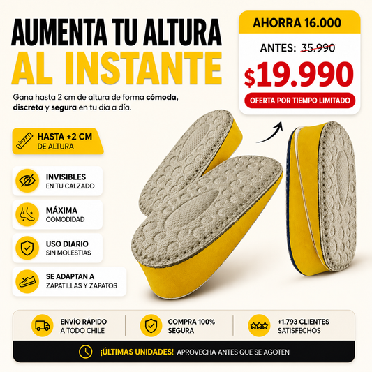 Elevatek™ - TALONERA ALTURA CON FUNDA